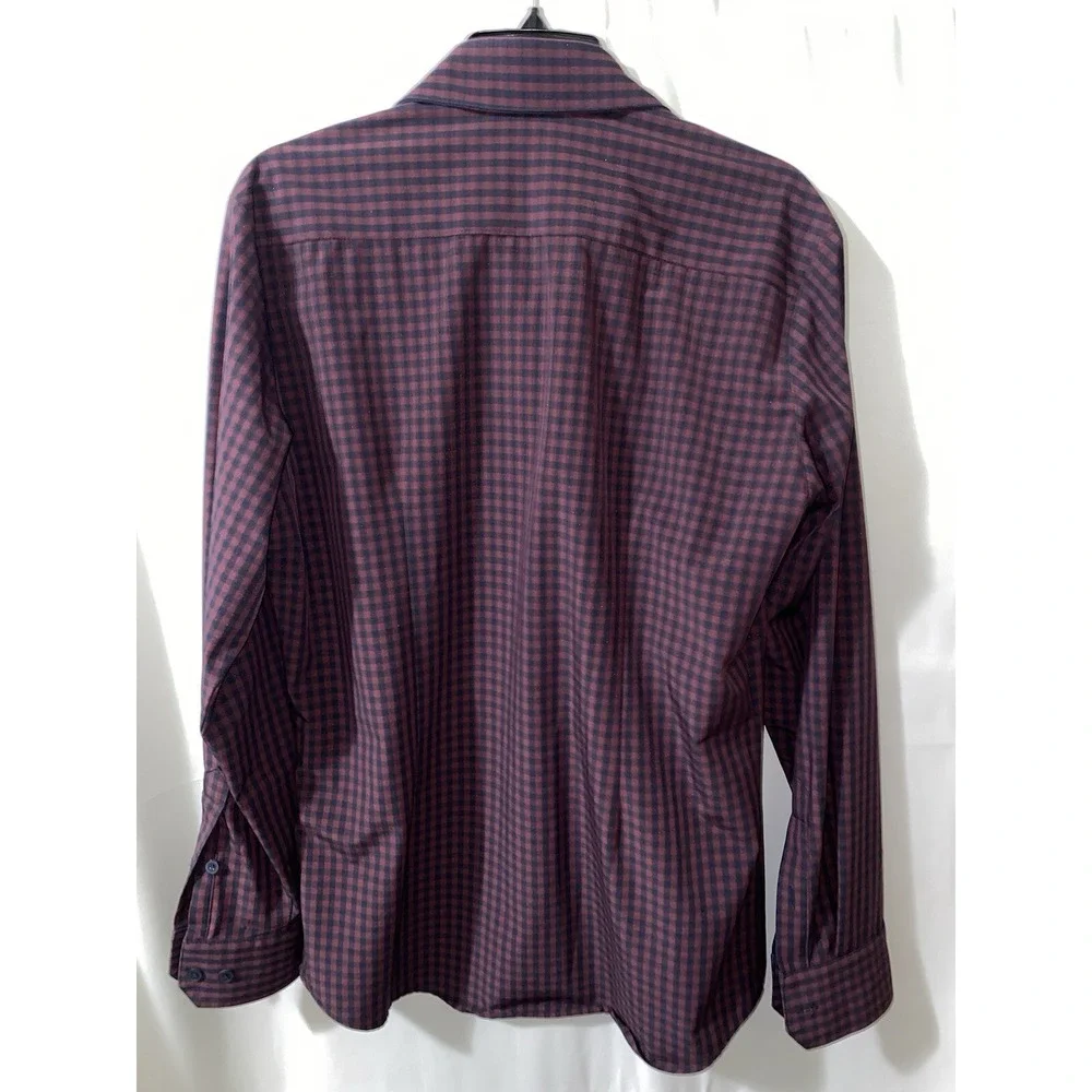 Mizzen + Main Leeward Shirt Mens Medium Trim Fit Long Sleeve‎ Made America